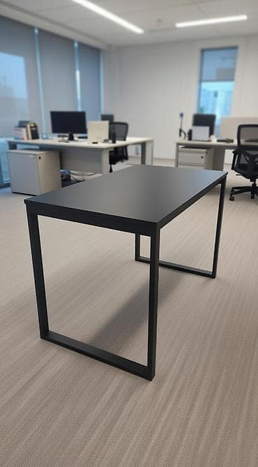 стол куплю: Офисный стол, Новый, Нерегулируемый, цвет - Черный, Прямоугольный — 6