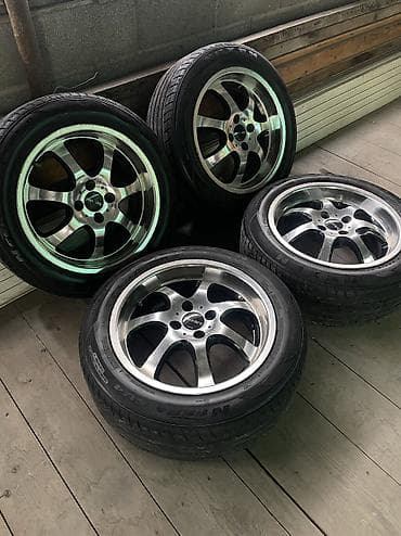 jdm: Литые Диски R 16 RAYS, Комплект, отверстий - 4, Б/у — 1