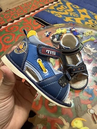 синие детские туфли: Комплект, цвет - Черный — 9