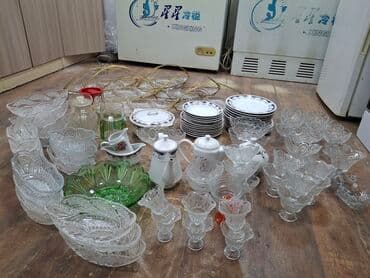 кухоные гарнитуры бу: Айнек идиштер колдонулган — 1