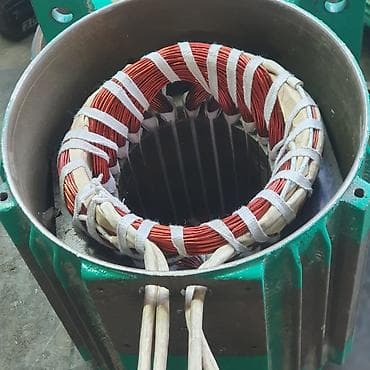 изоляция: Стаator электрического двигателя с медной обмоткой. Описание: - — 4