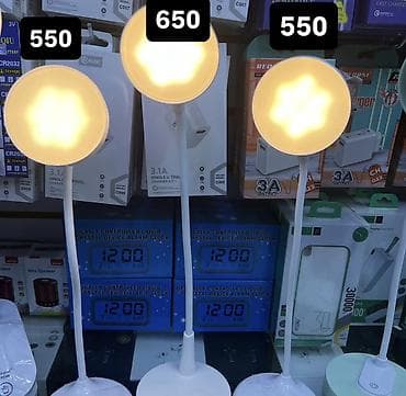 Настольные светильники с мягким тёплым светом - Форм‑фактор: круглый