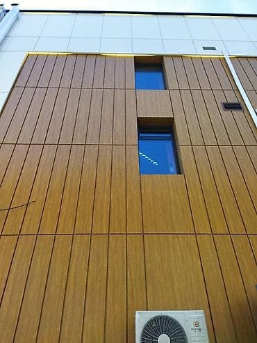 Буюртмага терезелер: Фасады и облицовка зданий Алюминевыми Композитными Панелями. Работа — 6