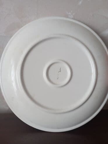 черепашка стекло: Керамическое настенное блюдо/тарелка декоративная. - Материал — 3