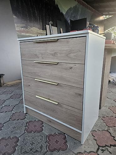 комоды для одежды: Комод для одежды, Новый, Без зеркала, ЛДСП, цвет - Белый — 2