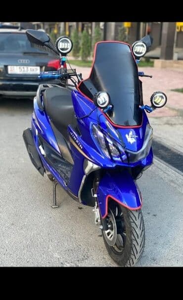 мтз 82 бу цена бишкек: Скутер JINXIN, спортивный дизайн, синий цвет с контрастными красными — 8