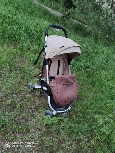 прогулочные коляски cam: Коляска, цвет - Коричневый, Б/у — 1