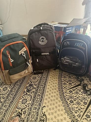 Сумкалар: Рюкзаки для школы и повседневного использования Ассортимент: - — 3