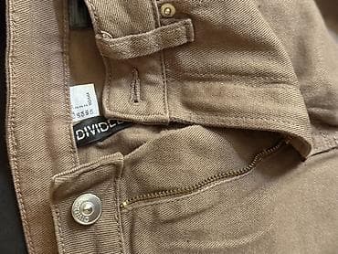 дедские одежды: Джинсы, Прямые, H&M, Высокая талия, Стрейч, S — 1