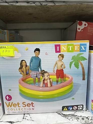 книги детям: Надувные детские бассейны Bestway и Intex — яркие модели для двора и — 5