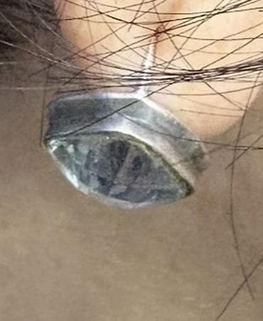 топазы голубого цвета: Куплю такой набор серьги кольцо голубой топаз Индия - Материал — 4