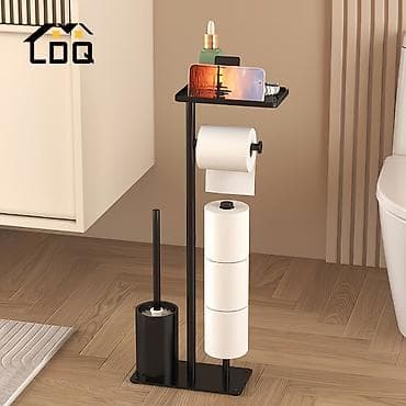 ёрш: Свободностоящая напольная стойка для туалета 4‑в‑1 - — 1