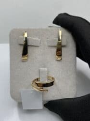 свадебные платья в бишкеке цены: Серьги, Женские, Вставка: Без вставки, Новый — 3