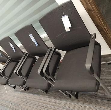 Тумбы и подставки: Офисный стул, Новый, цвет - Черный, Другой материал — 6