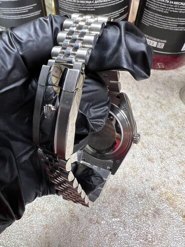 кожаный ремешок для часов: Классические часы часы, Rolex, Унисекс, Новый — 2