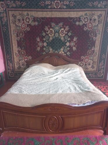 Таңгактоо товарлары: Уктоочу бөлмө гарнитуру, Колдонулган, Эки кишилик керебет, Шкаф, Комод, МДФ — 3