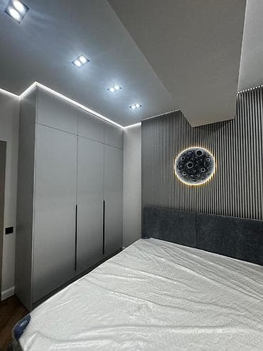 56: 2 комнаты, 56 м², Асанбай мкр Элитка, 5 этаж, Евроремонт — 4