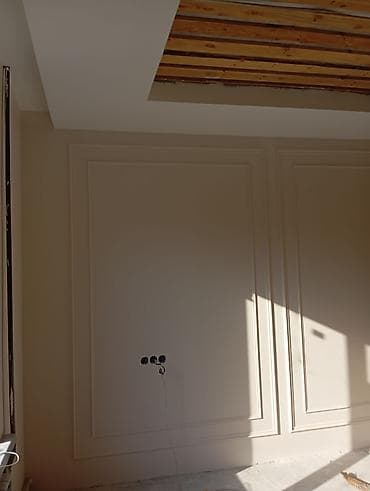 Напольные работы: Штукатурка стен, Шпаклевка стен, Шпаклевка потолков | Акриловая вода эмульсия Больше 6 лет опыта — 4