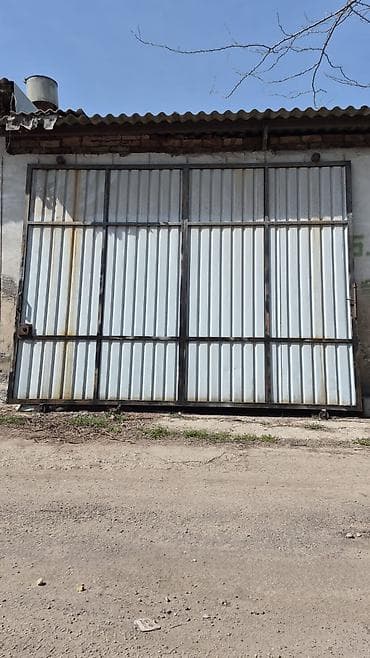 Откатные ворота: Раздвижные металлические ворота для гаража/склада - Конструкция — 1