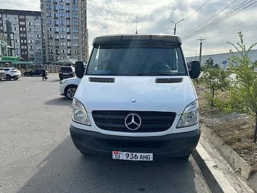turbo 4: Mercedes-Benz Sprinter фургон (средний база, высокие борта), белый — 8