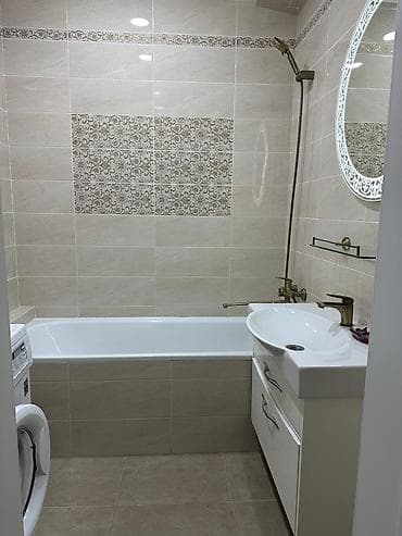 Квартиры: 2 комнаты, 70 м², Асанбай мкр Элитка, 7 этаж, Евроремонт — 4