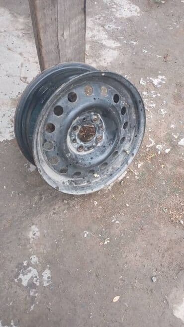колёса на 14: Железные Диски R 14 Пара, отверстий - 4, Б/у — 3