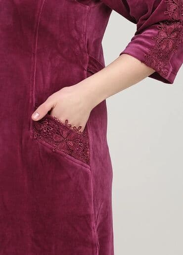 домашние халаты больших размеров: Женские халаты велюровые халаты Банные халаты Махровые халаты — 3