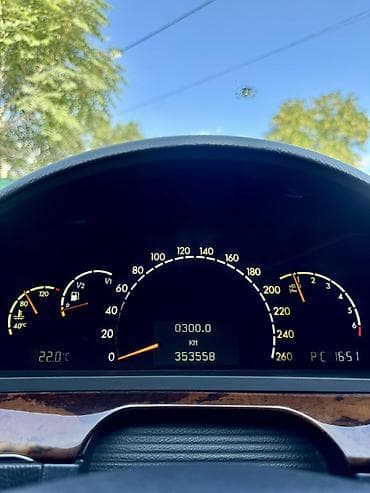 lexus es: Mercedes-Benz S-Class: 2003 г., 3.7 л, Автомат, Бензин, Седан — 8