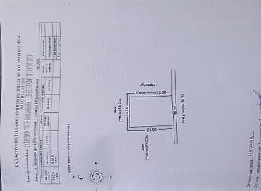 по ворошилова: 3 соток, Для строительства, Тех паспорт — 2