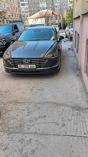 byd e2 2019: Hyundai Sonata: 2019 г., Газ, Седан — 1