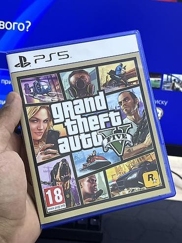 Продается диск для PlayStation 5 GTA 5 В идеальном состоянии без — 1
