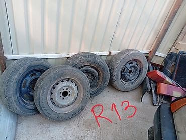 bbs diska: Два диска R13, фельги стояли на цивике. ещё 4 колеса на железках на — 2