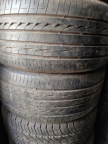 Шины 245 / 45 / R 18, Лето, Б/у, Комплект, Легковые, Bridgestone
