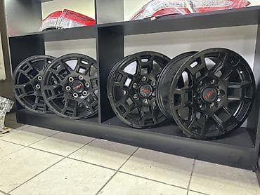 w210 2 2: Комплект литых дисков TRD - Дизайн: многоспицевые, внедорожный стиль — 1
