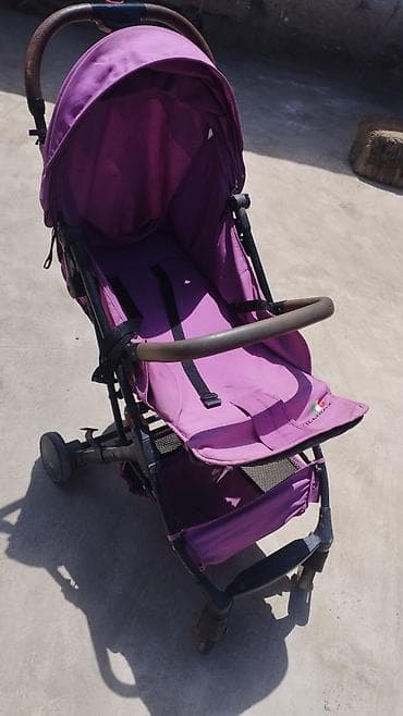 bugaboo коляска: Прогулочная коляска-трость, розовая, чемодан - Легкая складная — 6