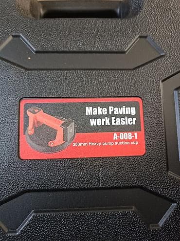 Генераторлор: Вакуумная присоска с ручным насосом для плитки и гладких плит A-008-1 — 1