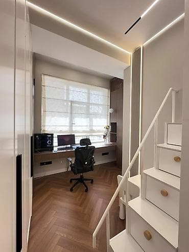 3 комнаты, 75 м², Асанбай мкр Элитка, 1 этаж, Евроремонт — 7