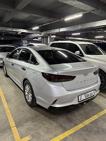 авто ижара: Hyundai Sonata: 2018 г., Автомат, Газ, Седан — 1