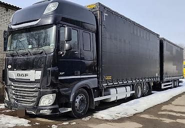 Тягач, DAF, Шторный