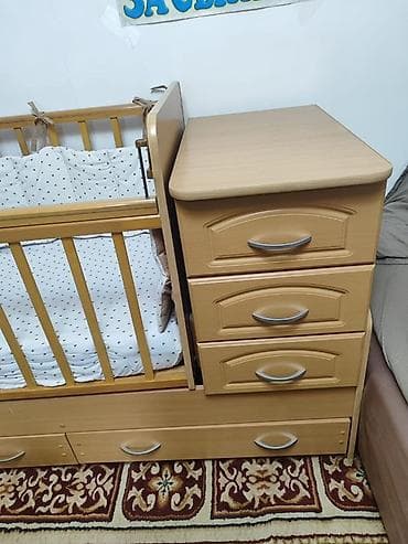 lego technic: Детская кровать трансформер, Другой тип, цвет - Бежевый — 1