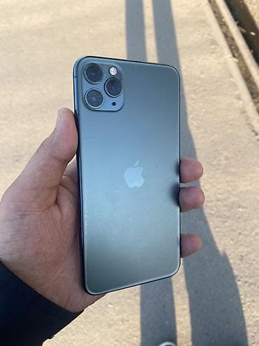 ipad case: IPhone 11 Pro Max, Б/у, 64 ГБ, Matte Midnight Green, 78 % — 1