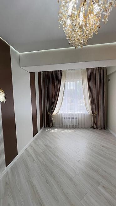 ош квартиа: 1 комната, 50 м², Элитка, 2 этаж, Евроремонт — 4