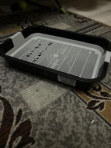 мышык алам: Лоток для кошек «Сибирская кошка» с решёткой - Тип: открытый туалет — 2
