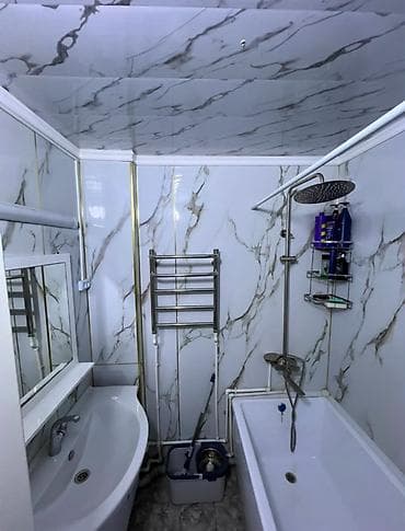 кел кел: 3 бөлмө, 100 м², Келечек базары, 6 кабат, Евро оңдоо — 7