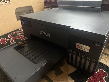 Принтерлер: Epson L8058 — фотопринтер A4 с встроенными емкостями для чернил (BK — 3