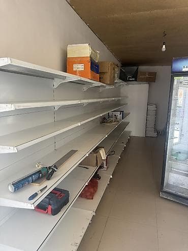 оборудование для детского магазина: Торговые стеллажи островного типа (металлические) Описание: - — 5