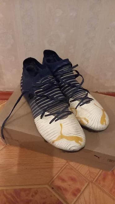 Велоаксессуары: Бутсы для футбола Пума Фётр 40 размер коробка имеется — 3