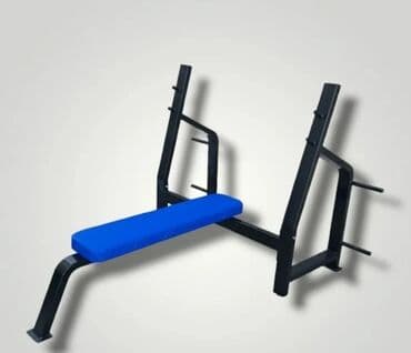 скамьи: Жим лёжа Скамья позволяет выполнять жим под разными углами — 1