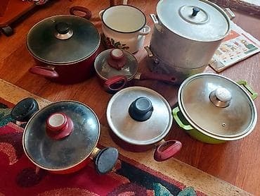 казан для лагмана: Алюминиевый казан с крышкой и вставкой-пароваркой. Описание: - — 2