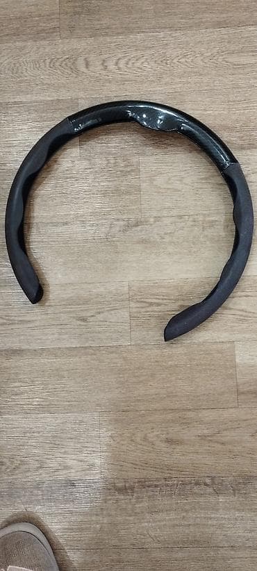 Тюнинг: Рулга чехол, түсү - Кара, Жаңы, Өзү алып кетүү — 1